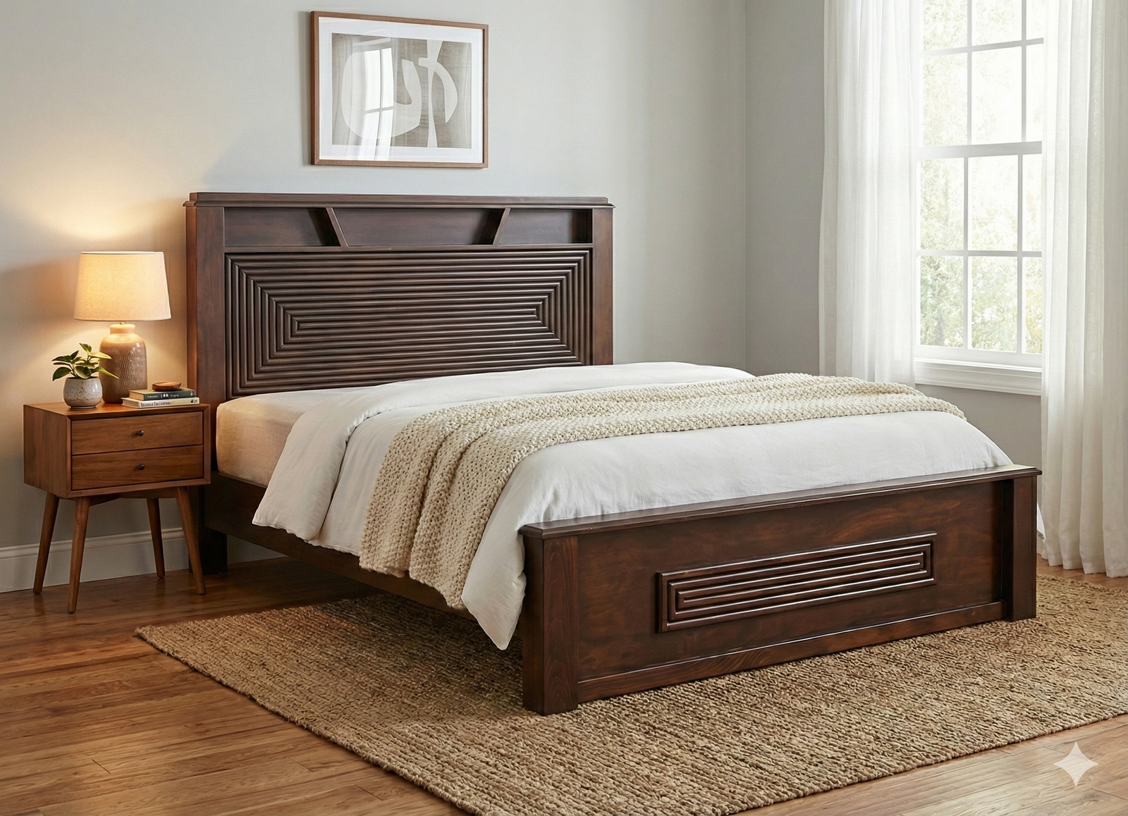 Woody Cot 5’x6’6″