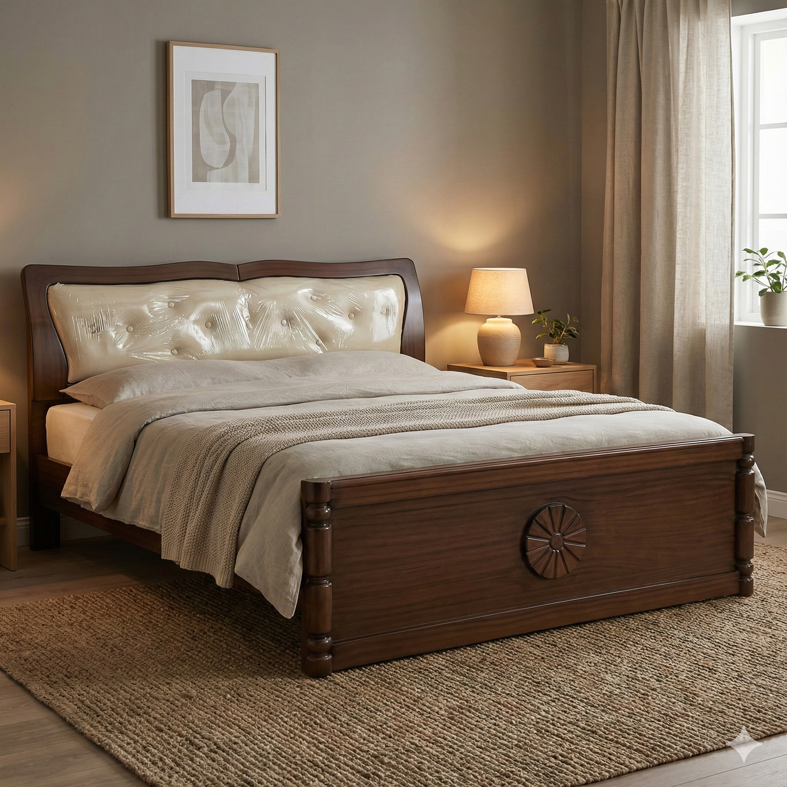 Sonata Cushion Cot 5’x6’6″