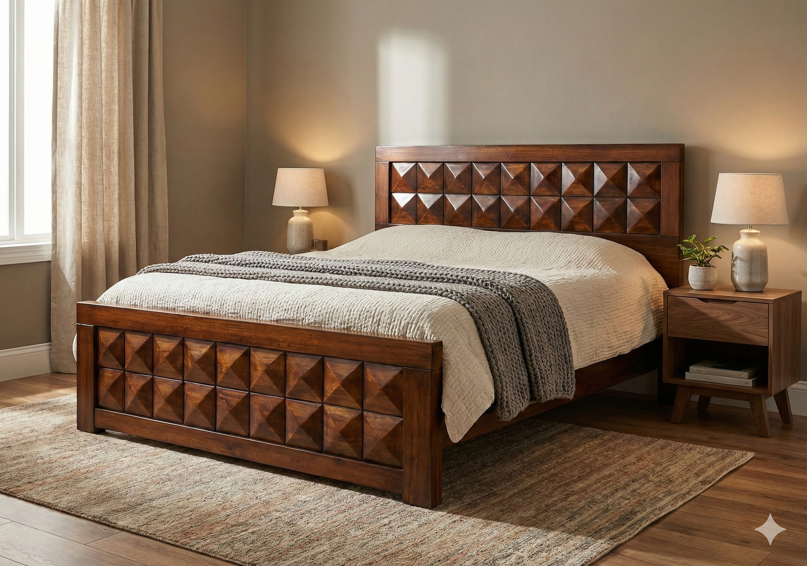 Jewel Cot 5’x6’6″