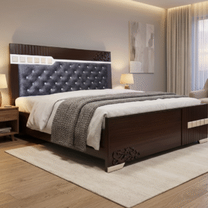 Ivory Cushion Cot 5'x6'6"