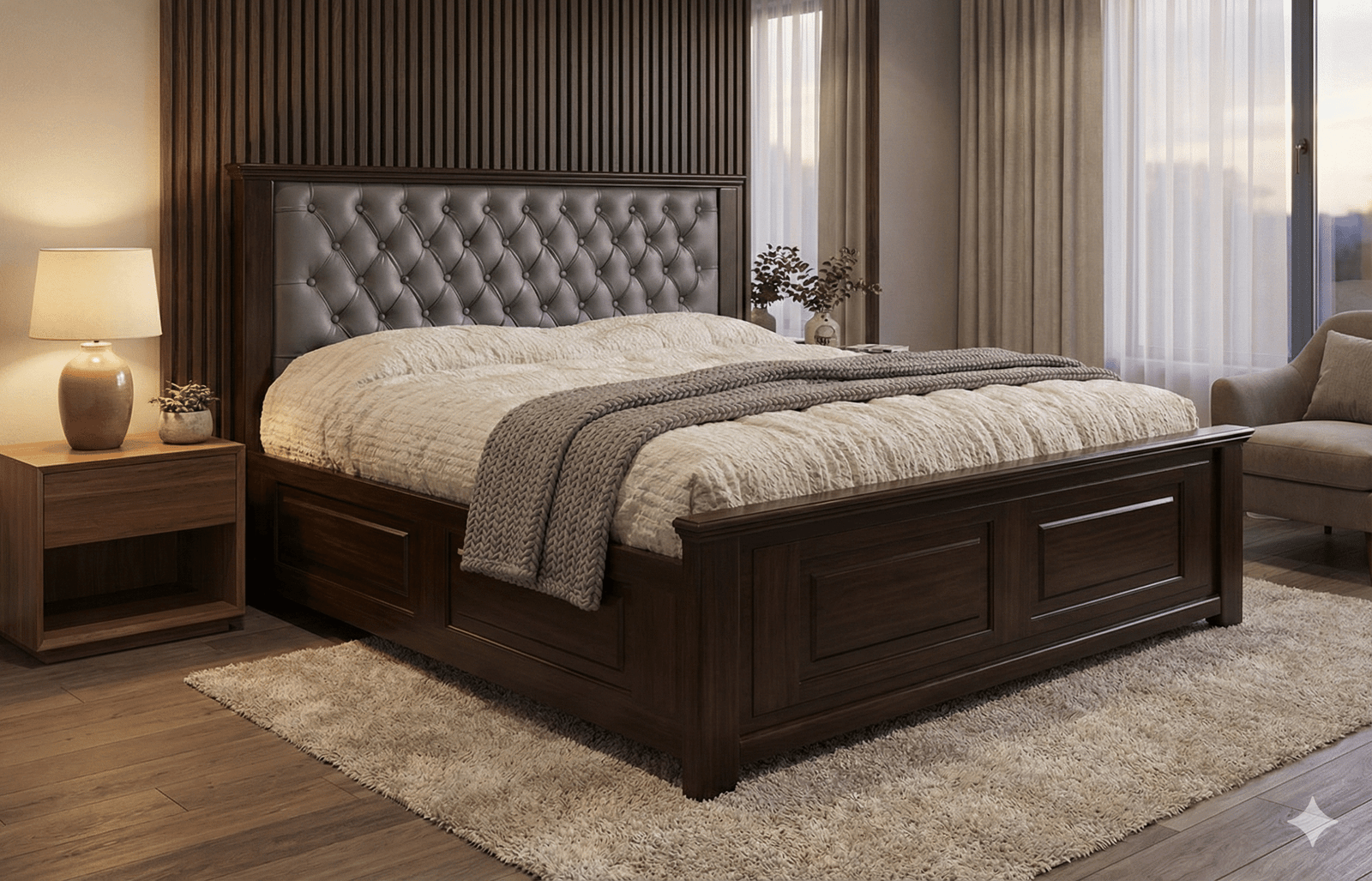 Empire Cushion Cot 5’x6’6″