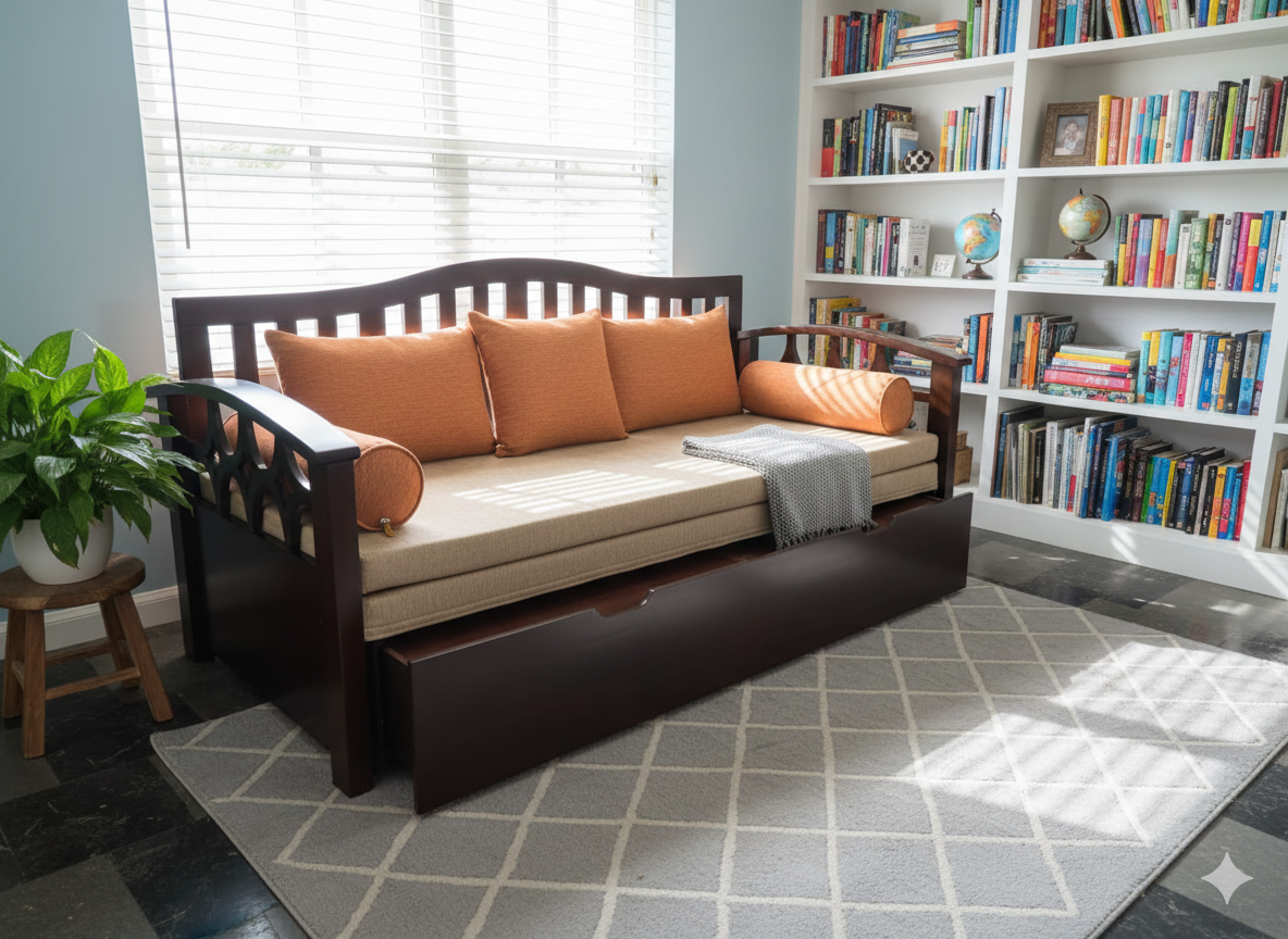 Star Sofa Cum Bed 5’x6’3″