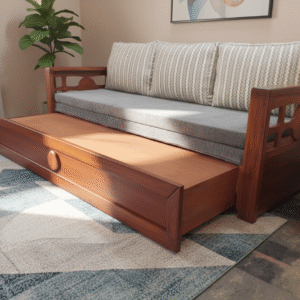 Wagon Sofa Cum Bed 5'x6'3"