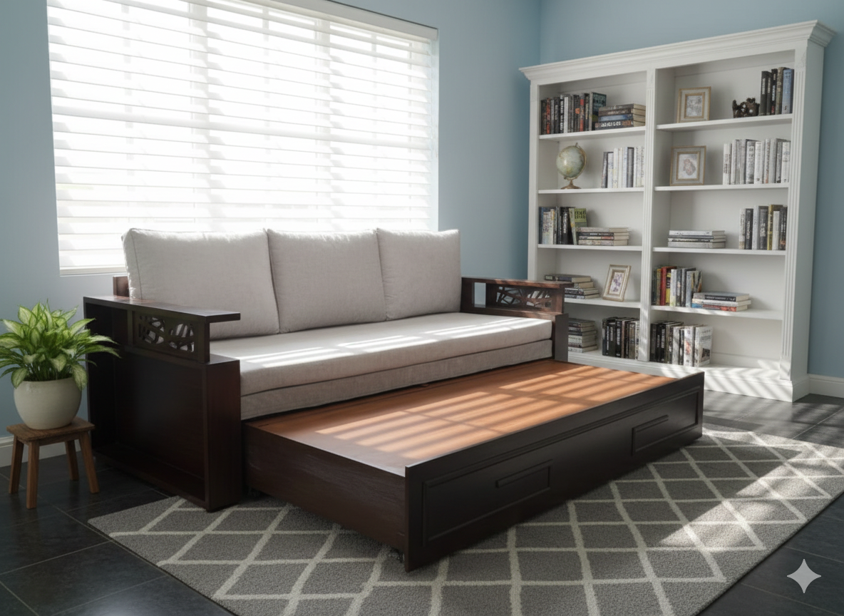 GG Sofa Cum Bed 5’x6’3″