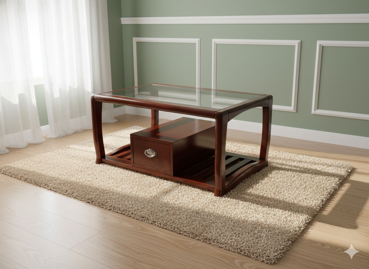 2D Center Table 3’x1’6″