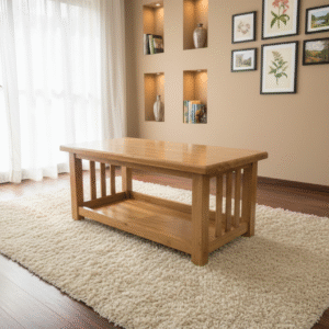 3 Line Center Table 3'x1'6"