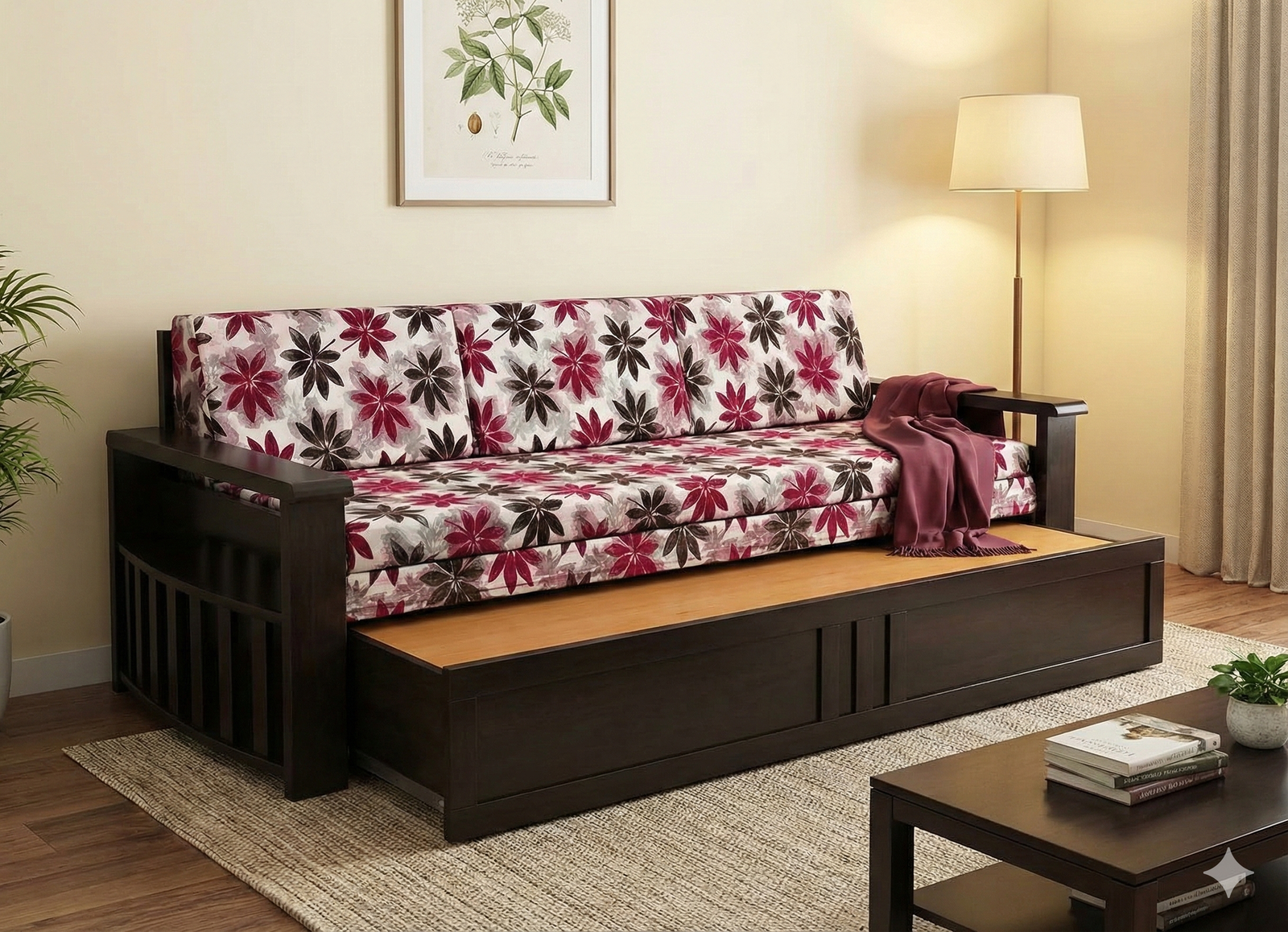 2929 Sofa Cum Bed 5’x6’3″