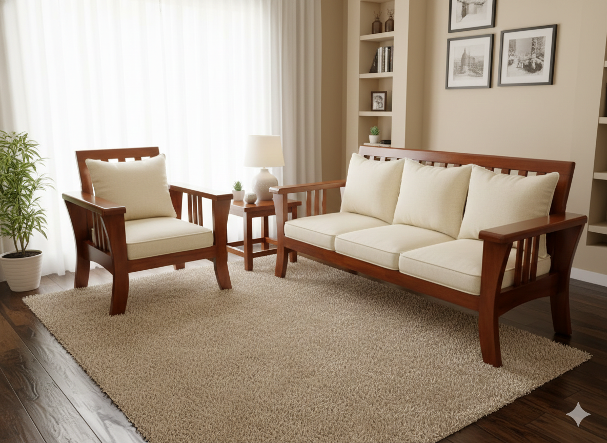 Hockey Sofa Set 3+1+1