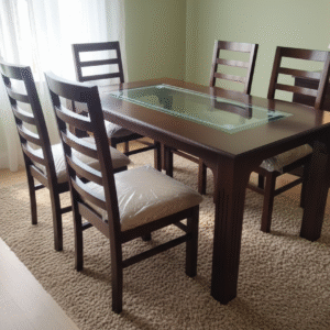 King Dining with 4 Chairs