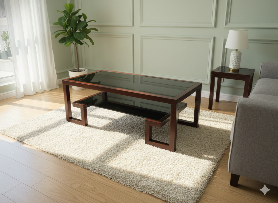 L Center Table 3’x1’6″