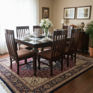 Leo Dining with 6 Chairs