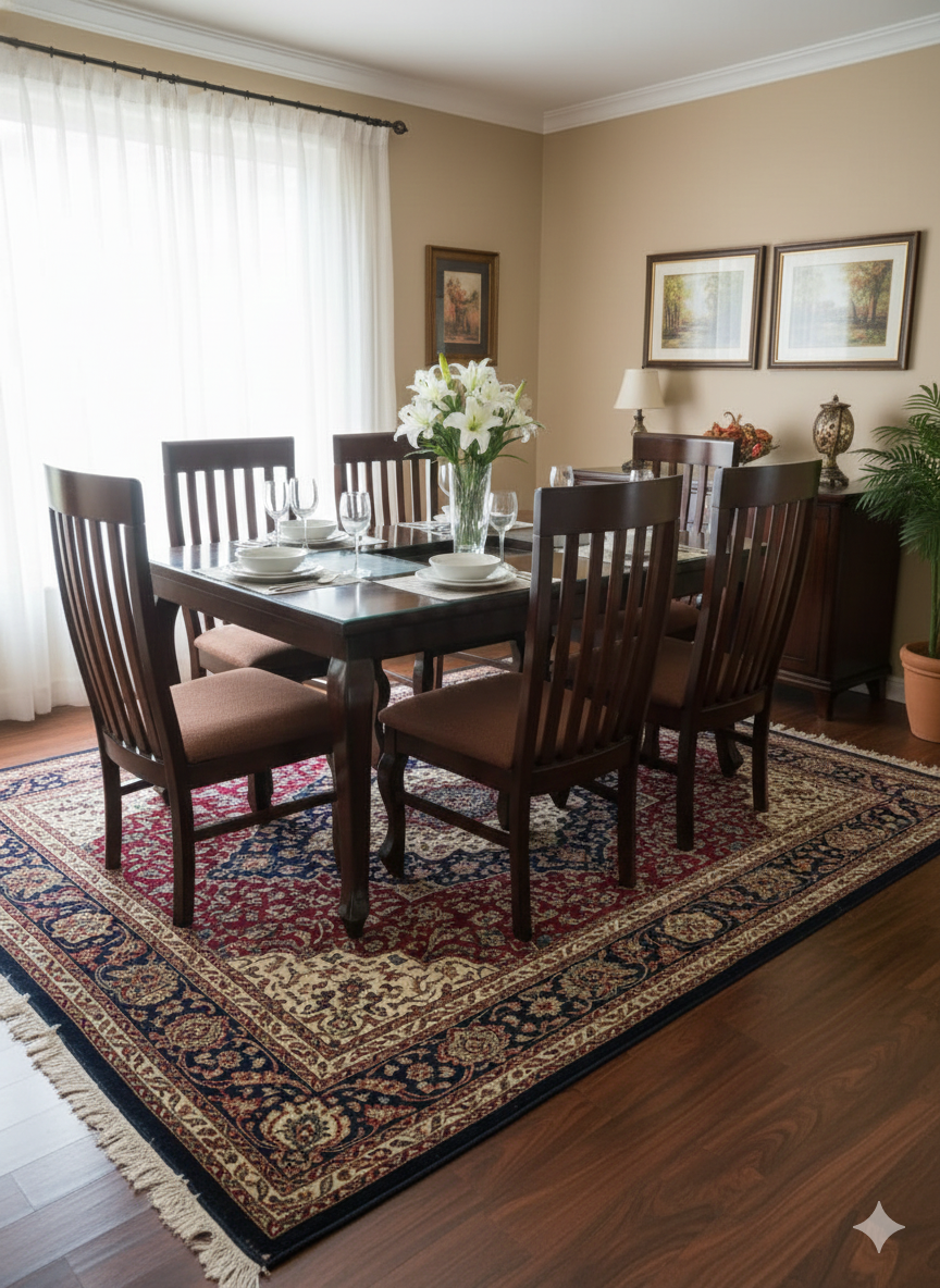 Leo Dining with 6 Chairs