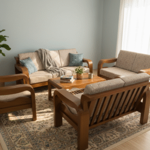 Majestic Sofa Set 3+1+1