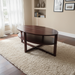 Oval Center Table 3'x1'6"