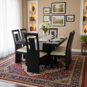 Stellar Dining with 6 Chairs