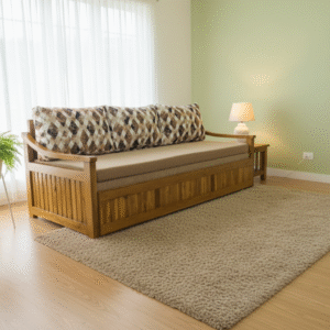 Teakline Sofa Cum Bed 5'x6'3"