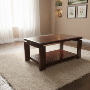 Top Groove Center Table 3'x1'6"