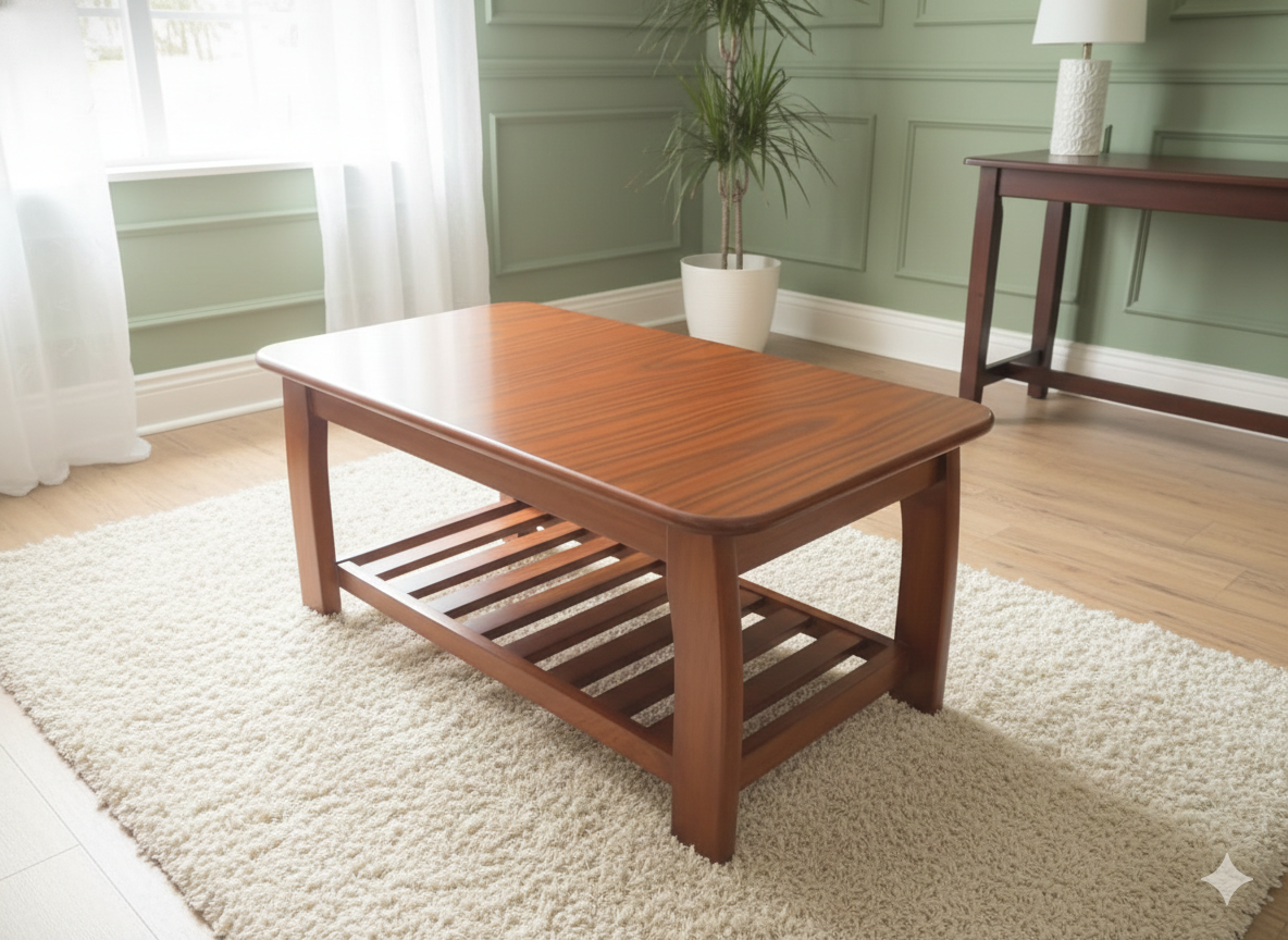 Woody Center Table 3’x1’6″