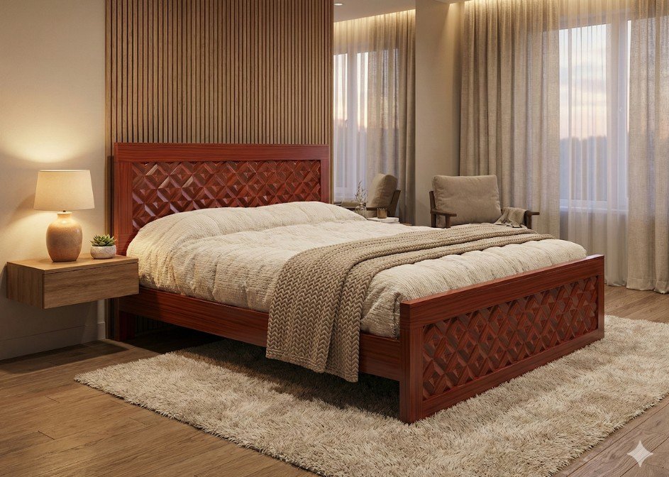 Rhombus Cot 5’x6’6″