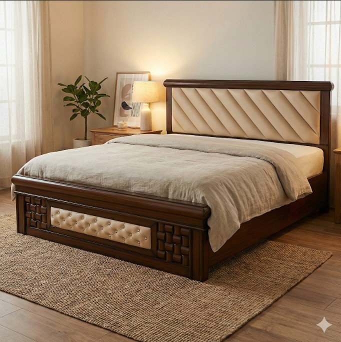 Choco Tile X Cushion Cot 5’x6’6″