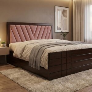 Chocolate Cushion Cot 5'x6'6"