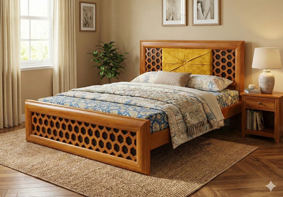 Honey Comb Cot 5’x6’6″